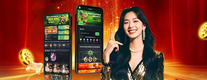 Conta 88slots sincronizada site e app